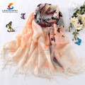 2015 Bufandas de colgante de color sólido Forme la bufanda de la borla Pashmina Cashmere Shawl abrigo Mujeres Niñas Bufanda Accesorios